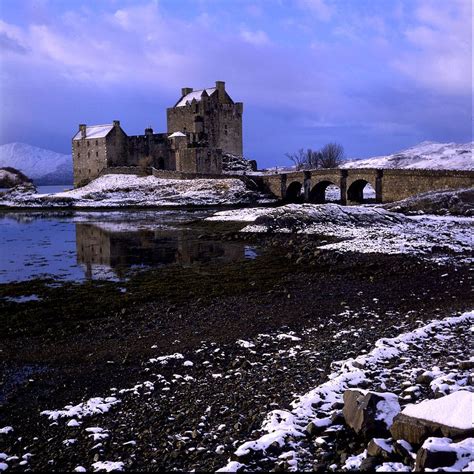 Eilean Donan The Mackenzie Clan Castle In Winter Clan Castle