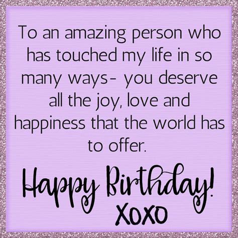 Birthday Message For Special Someone Indira Minnaminnie