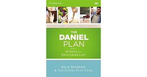 The Daniel Plan 40 Days To A Healthier Life Study Guide By Rick Warren