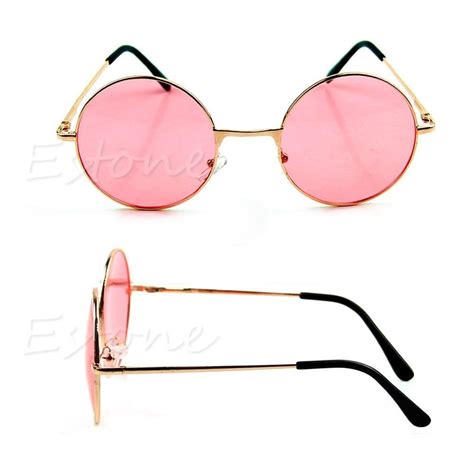 Hot Vintage Round Lens Sunglasses Menwomen Polarized Round Lens Sunglasses Eyewear