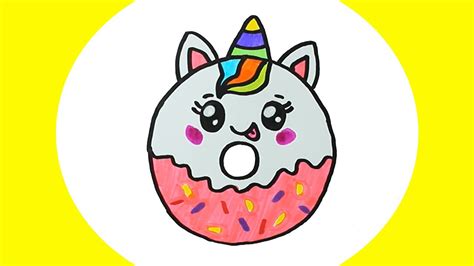 Como Desenhar Cookie Cat Unicórnio Kawaii Desenho Para Desenhar 😊 Desenhando E Pintando Youtube