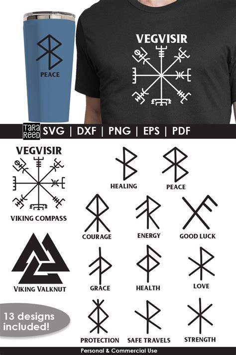 Viking Runes Viking Symbols Masculine Shirts Viking Symbols