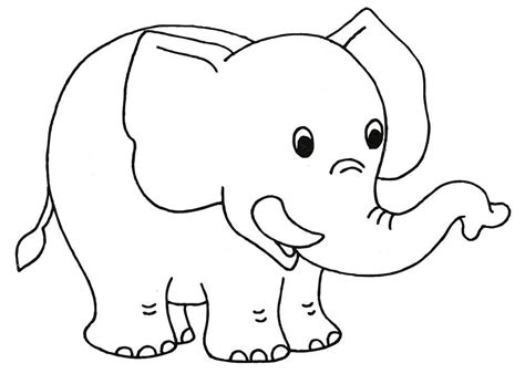 Dibujos De Elefantes Para Colorear