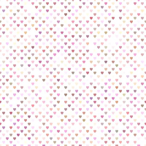 Free Vector Seamless Pink Heart Pattern Background Design