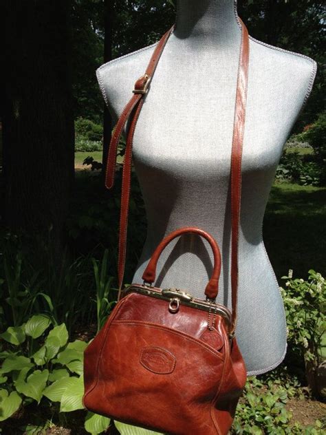 Vintage Genuine Tan Leather Shoulder Bag By OROTON Etsy Leather