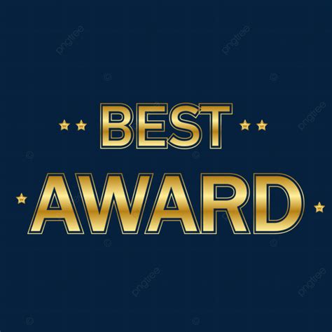 Best Award Vector Hd Png Images Best Award Lettering Gold Text Png