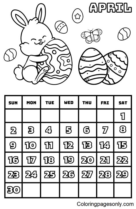 December 2023 Calendar Coloring Pages Free Printable Coloring Pages
