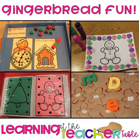 Gingerbread Lesson Plans For Busy Preschool Teachers