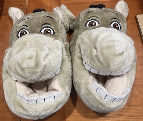 Donkey Slippers Dreamworks Shrek 2 Slippers Size Sm Gem