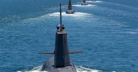 Defense Studies Four Australias Submarines In Formation