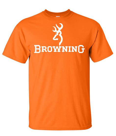 Browning Firearms Logo Graphic T Shirt Supergraphictees