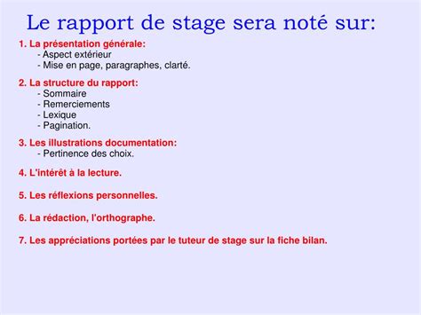 11+ Exemple De Sommaire Rapport De Stage Bts