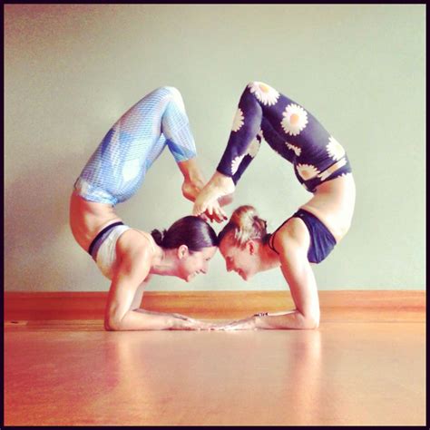 Dueling Scorpions Partner Yoga Partner Workout Acro Yoga Poses Acro Dance Gymnastics Tricks