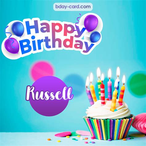 Birthday Images For Russell 💐 — Free Happy Bday Pictures And Photos