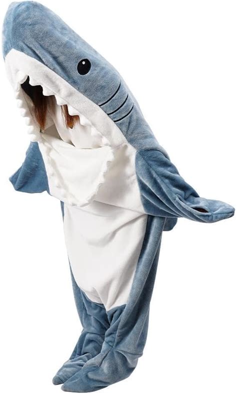 Hikooy Pijamas De Tiburón Animal Trajes De Cosplay Adultos Unisex