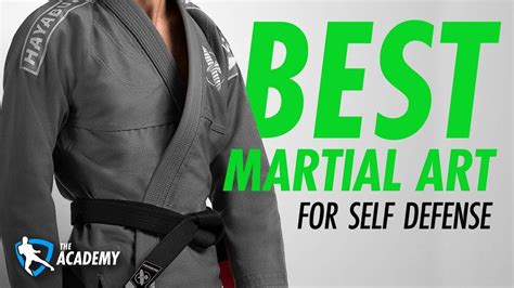 Best Martial Art For Self Defense 2020 Youtube