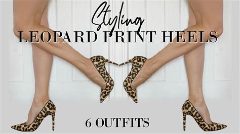 6 Outfits With Leopard Print Heels Fashion Over 40 Youtube