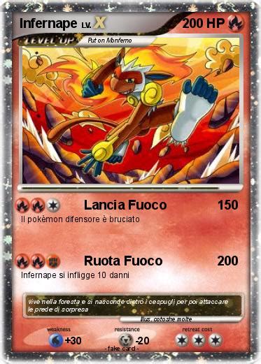 Egg, learned by chimchar but not infernape. Pokémon Infernape 810 810 - Lancia Fuoco - My Pokemon Card