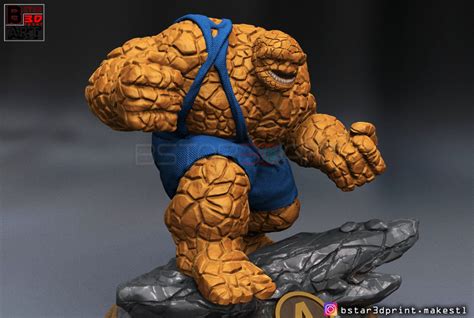 The Thing High Quality - Fantastic Four - Marvel Comic 3D print model ...