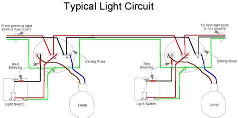 Circuit Diagram For 2 Way Lighting