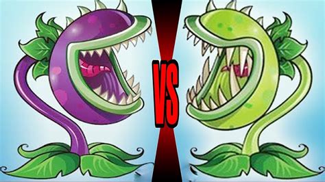 Plants Vs Zombies Mod Original Chomper Vs Chomper Youtube