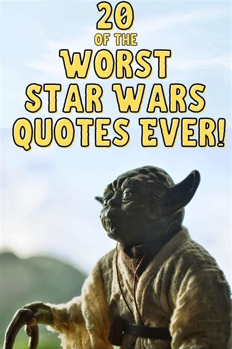 20 Worst Star Wars Quotes Ever Spoken 8 Bit Pickle