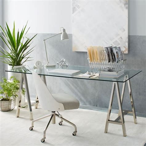 Glass Top Desks For Your Home Office Driven By Decor