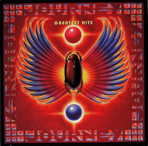 Journeys Greatest Hits Album Cover Poster 24 X 24 Inch Etsy
