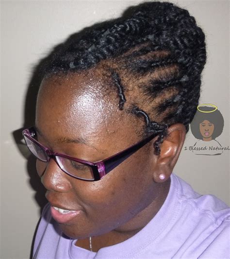 Style your hair up and out of your face with these twin twists. Protective Style Challenge: Another Rubber Band Twist and ...