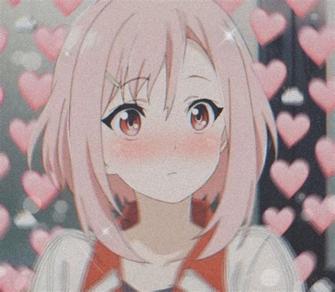 Anime Happy Blush