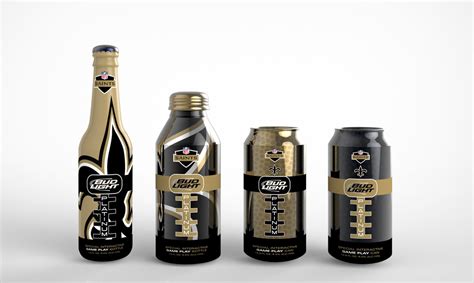 Student Bud Light Platinum Game Play — The Dieline Packaging