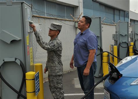 Af Tests First All Electric Vehicle Fleet In California Air Force