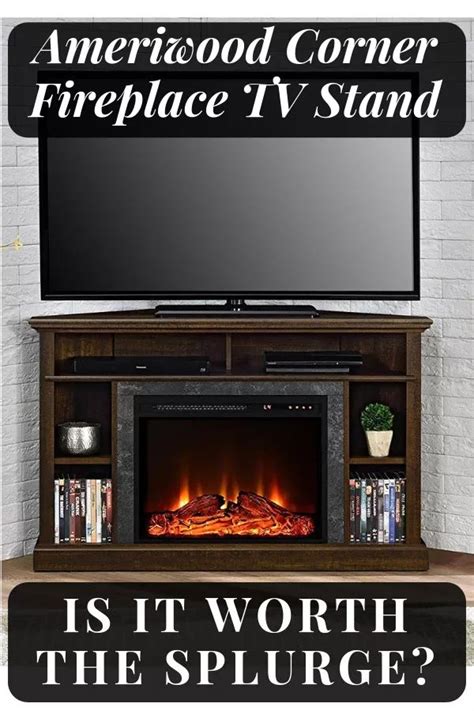 Corner & media tv stand electric fireplaces. Ameriwood Corner Electric Fireplace TV Stand: A review on the popular Ameriwood Home Overland ...