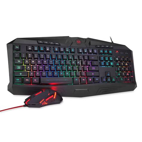 Redragon S101 Gaming Keyboard Mouse Combo Rgb Led Backlit 104 Keys Usb Wired 780411789670 Ebay