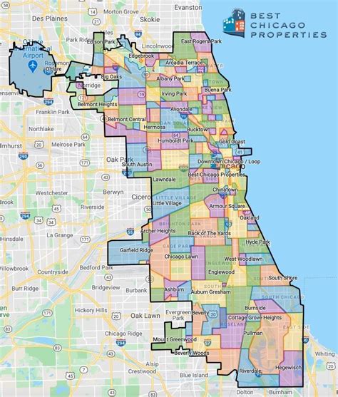 Neighborhoods Chicago Neighborhoods Map Chicago Neighborhoods
