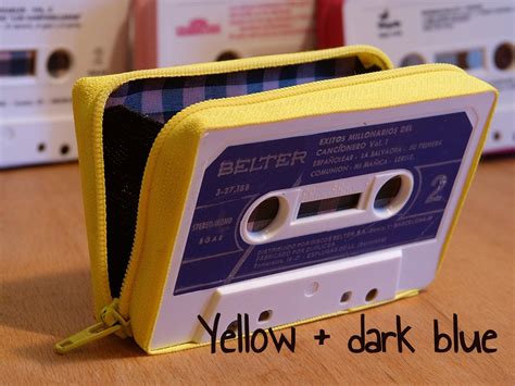 Wallets Made With Cassette Tape Etsy
