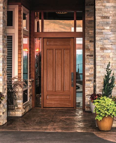 Lastly, if you are interested in doors with windows, these experts are also knowledgeable about sliding doors, french doors and other paned portals. Wood Exterior Doors | Utah | Rocky Mountain Windows & Doors