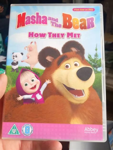 Masha And The Bear How They Met Official Uk Version Dvd Good 128 Picclick