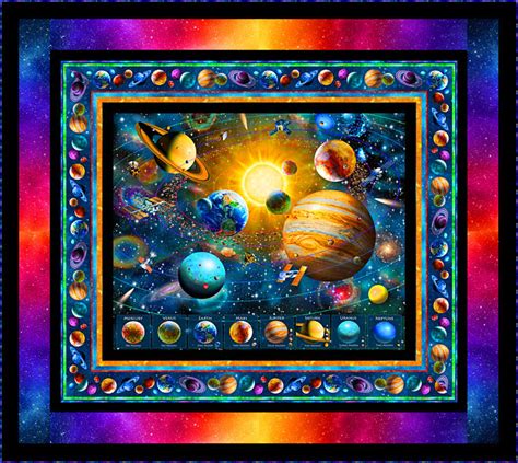 Free Quilt Pattern Spectacular Solar System Equilter Blog