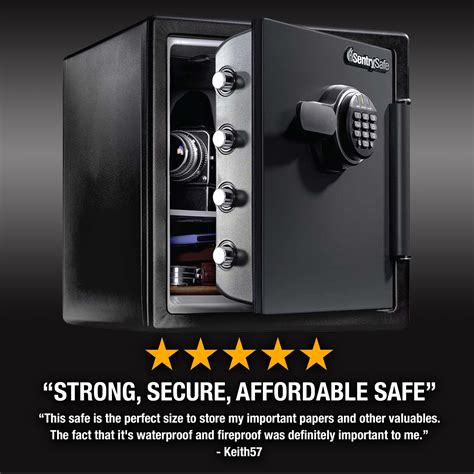 SentrySafe SFW123ES Fire and Water Resistant Safe with Digital Keypad