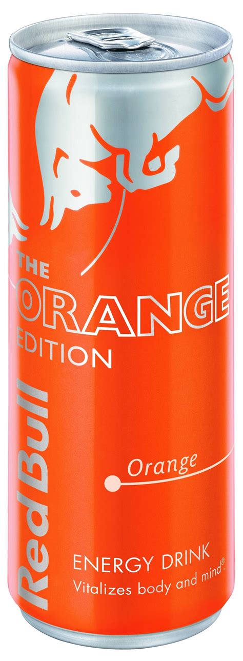 Red bull has the highest market share of any energy drink in the world, with 7.5 billion cans sold in a year. Red Bull Orange Edition | Snackoree.com