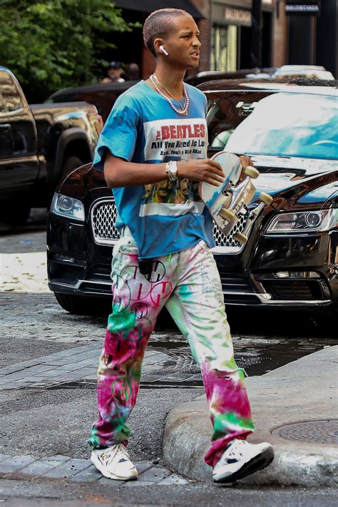 Jaden Smith Shows Us How To Wear The Tie Dye Trend Vogue France