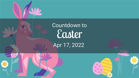 Easter Countdown Countdown To Apr 17 2022