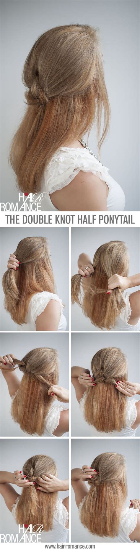 Top knot bun half down hairstyle. 7 Half Up Half Down Hairstyles: The Best Of Both Worlds ...