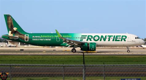 Frontier Airlines Maria The Bald Eagle Airbus A321 271 Nx Flickr