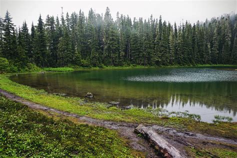 Hiking To Lake Christine In Glacier View Wilderness — Pacific North