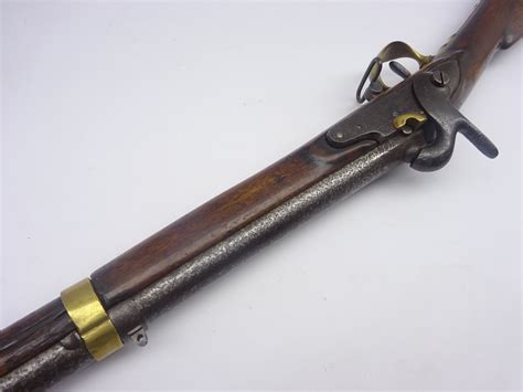 19th Century Russian 1838 Pattern Tula Type Musket With Converted