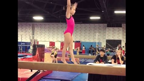Incredible 6 Year Old Gymnast Zoey Youtube
