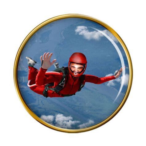 Skydiving Pin Badge Ebay