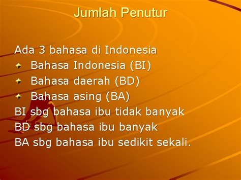 Jumlah Bahasa Di Indonesia Newstempo